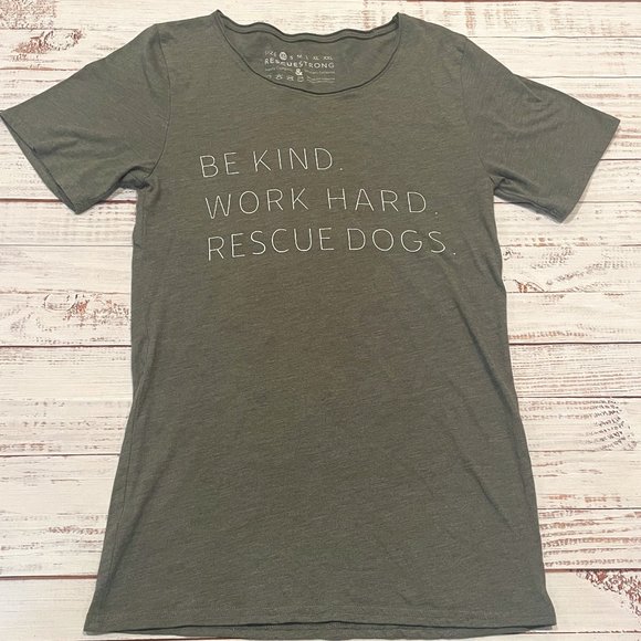 Women's Dog Rescue Short Sleeve Tee - Picture 1 of 3